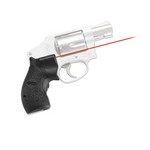 Crimson Trace LG-105-S Smith and Wesson J Frame Round Butt-Polymer Grip, Overmold, Front Activation, Clam Pack