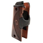 Crimson Trace LG-908G Master Series Laser Grips 1911, Full-Size Walnut, Green Laser