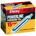 Daisy 997015-611 Powerline CO2 Cartridges Per 15