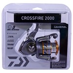 Daiwa CROSSFIRE2000-CP Crossfire 3BI Spinning Reel 2000, 5.3:1 Gear Ratio, 3BB, 1RB Bearings, 27.60