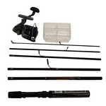 Daiwa ESPSP-CF3Bi/WN Executive Travel Pack Spinning or Fly Rod, 6'6