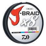 Daiwa JB8U40-300MU J-Braid Braided Line 40 lbs Tested, 330 Yards/300m Filler Spool, Multi Color
