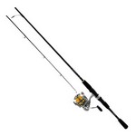 Daiwa REV25-4BI/G702M Revros Freshwater Spinning Combo 4RB+1RB Bearings, 7' Length, 2 Piece Rod, Medium Power