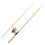 Eagle Claw CG66MS2C Crafted Glass Spinning Combo 6'6