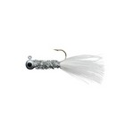 Eagle Claw ECJC1/16-SW Crappie Jig 1/16 oz Silver-White