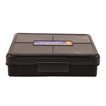 Frankford Arsenal 1083798 Hinge Top Ammunition Box .40 S&W,  .45 ACP, 10mm Auto, .45 Auto Rim, Holds 100 Rounds
