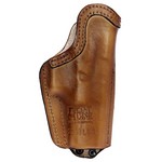Frontline FL3318L-BR Inner Waistband Tuckable Leather Holster Glock 19/23/32, Brown, Left Hand