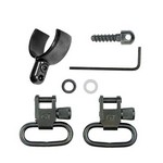 GrovTec US GTSW202 12 Gauge Shotgun Mag Tube 2 Piece Barrel Band Locking Swivel Set 