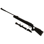 Hatsan HC125TH177VORT 125th Vortex Combo 177 Caliber with 3-9x32mm Sacope, Black Synthetic Thumbhole Stock