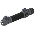 Hogue 15064 AR15 Extended Long Free Float Forend w/Accessories OM Rubber Grip Black