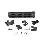 Hogue 15067 AR15 Knurled Aluminum 3 Gun Free Floating Forend Extension 9.5