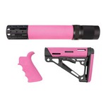 Hogue 15778 AR15 Kit BFG Grip Rail Forend Accessory OMC Pink
