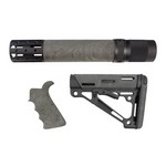 Hogue 15878 AR15 Kit BFG Grip Rail Forend Accessory OMC Ghillie Green