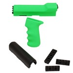 Hogue 74019 AK-47/AK-74 Rubber Grip Long Kit Overmold Handguard/Grip Zombie Green