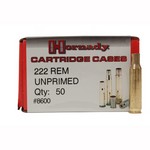 Hornady 8600 Unprimed Brass 222 Remington (Per 50)
