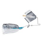 Jackall Lures JFCRA12-HS FireCracker Buss and Spinner Bait Lure 1/2 oz Weight, Hasu Silver, Per 1