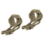 Leapers Inc. - UTG AIR422SD UTG Accu-Sync Offset Picatinny Rings 34mm High Profile, 37mm, Flat Dark Earth