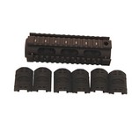 Leapers Inc. - UTG MTU001 AR15 Carbine Length Drop-in Quad Rail, Black 