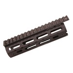 Leapers Inc. - UTG MTU001SSM UTG Pro  AR15 Super Slim M-LOK Drop-In Carbine Length Rail, Black