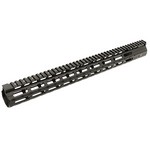Leapers Inc. - UTG MTU038SSMC UTG Pro M-Lok Super Slim Free Float Handguard 17