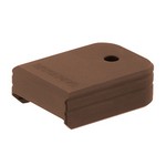 Leapers Inc. - UTG PUBGL01Z UTG PRO +0 Base Pad Glock Double Stack Small Frame, Matte Bronze