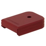 Leapers Inc. - UTG PUBGL02R UTG PRO +0 Base Pad Glock Double Stack Large Frame, Matte Red