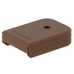 Leapers Inc. - UTG PUBGL02Z UTG PRO +0 Base Pad Glock Double Stack Large Frame, Matte Bronze