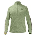 Leupold 173348 Men's Covert Shadow 1/2 Zip Long Sleeve Shirt X-Large, Green Heather