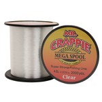 Lews Fishing MC4CL Mr. Crappie Mega Spools Clear, 4 lb