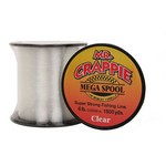 Lews Fishing MC6CL Mr. Crappie Mega Spools Clear, 6 lb