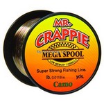 Lews Fishing MC8CM Mr. Crappie Mega Spools Camo, 8 lb