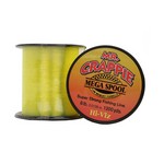 Lews Fishing MC8HV Mr. Crappie Mega Spools HiVis, 8 lb