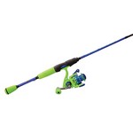 Lews Fishing WMSS10066ML Wally Marshall Speed Shooter Spinning Combo 5.1:1 Ratio, 4+1 Bearings, 6'6