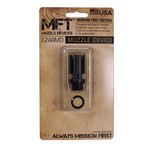 Mission First Tactical E2ARMD3 E-VolV AR15 Muzzle Device 4 Prng Side Port, Black