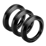 NCStar AARCW AR15/M4 Muzzle Crush Washers, Black, 3 Pack 