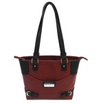 NCStar BWI002 VISM Concealed Carry Satchel Burgundy with Black Trim, Small