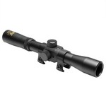NCStar SCA420B Tactical Scope Series 4x20 Compact Airgun Scope/Blue Lens