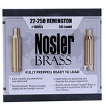 Nosler 10065 Custom Reloading Brass 22-250 Remington, Per 50