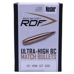 Nosler 49825 RDF 6.5mm, 140 Grain, Hollow Point Boat Tail, Per 500