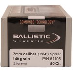 Nosler 51105 7mm Bullets Ballistic Silvertip Hunting, 140 Grains, Ballistic Silvertip Boat Tail, Per 50