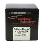 Nosler 51834 45-70 Government Ballistic Silvertip Hunting Bullets, 300gr, Round Nose Per 50 
