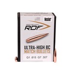 Nosler 53505 6.5mm RDF Match Bullets, 130 Grains, Boat Tail, Per 100 
