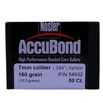 Nosler 54932 7mm Bullets AccuBond, 150 Grains, Ballistic Tip Spitzer Boat Tail, Per 50
