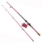 Okuma FNX-662-30PK Fin-Chaser Spinning Combo 30 Reel Size, 1BB Bearings, 6'6
