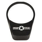 Patriot Ordnance 00781 Receiver Extended End Plate, Ambidextrous QD Mount Black 