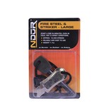 Proforce Equipment 21305 Fire Steel and Striker Large, Black