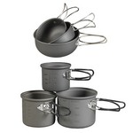 Proforce Equipment 22600 Cookware 6 Piece Essentials Mess Kit
