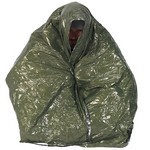 Proforce Equipment 61420 Emergency Survival Blanket, Olive/Silver