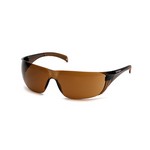Pyramex Safety Products CH118S Carhartt Billings Safety Glasses Sandstone Bronze Lens with Sandstone Bronze Temples