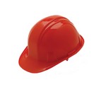 Pyramex Safety Products HP14020 SL Series 4 Point Snap Lock Suspension Hard Hat Red